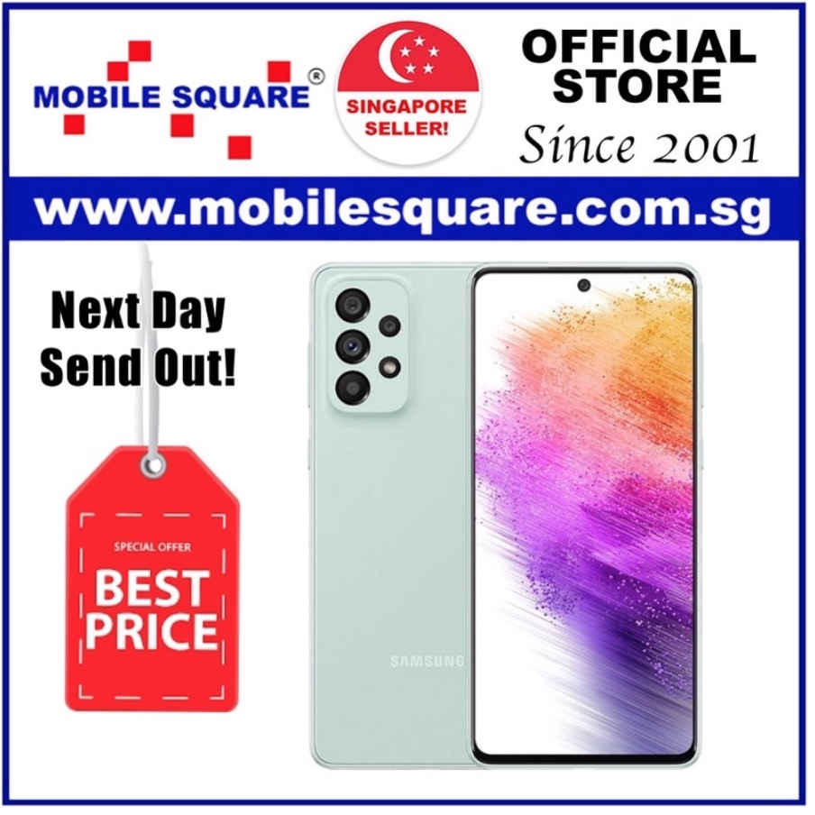 Samsung Galaxy A73 5G (128GB/256GB/8GB RAM) - [1 Year Samsung Warranty]