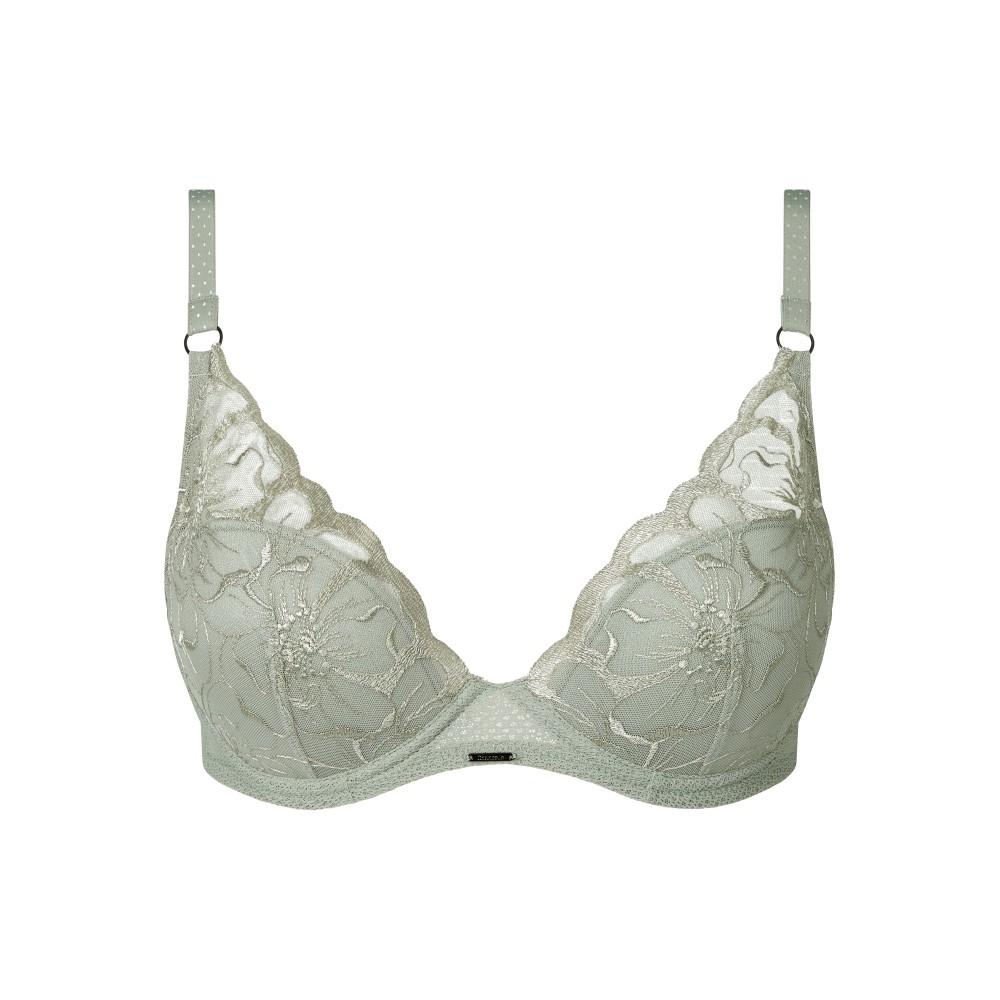 【Fleurs】Concentrated Lifting Underwear>BCD Cup>Matcha Green (12M2_TM)【Chantelle】
