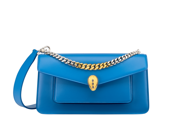 SERPENTI EAST-WEST MAXI CHAIN BAG SHOULDER BAG