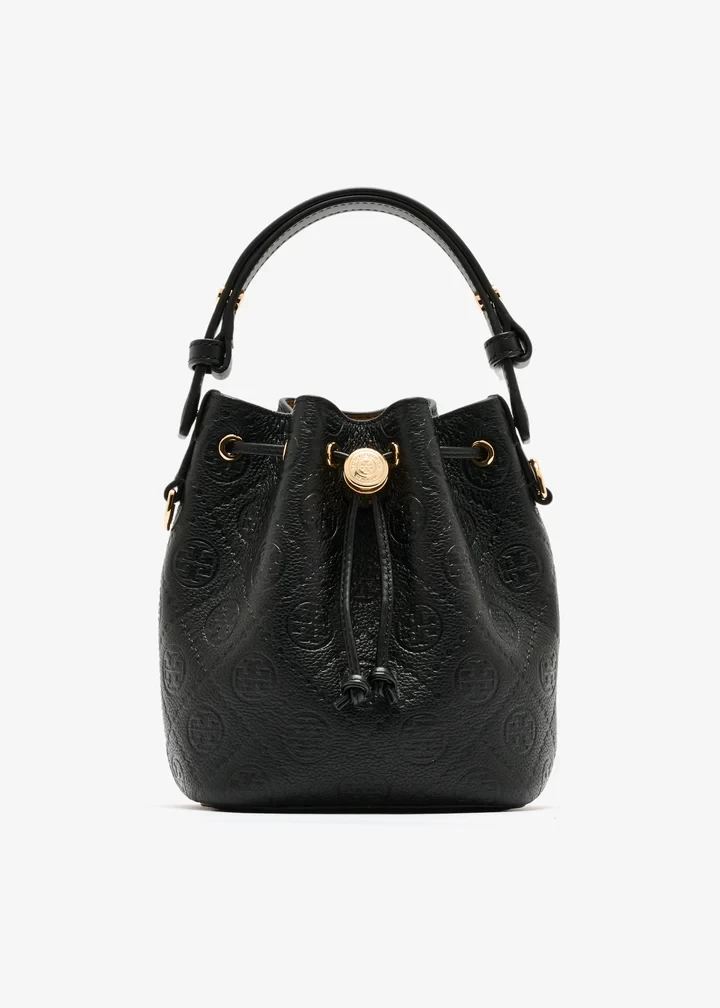 Tory Burch T Monogram mini bucket bag