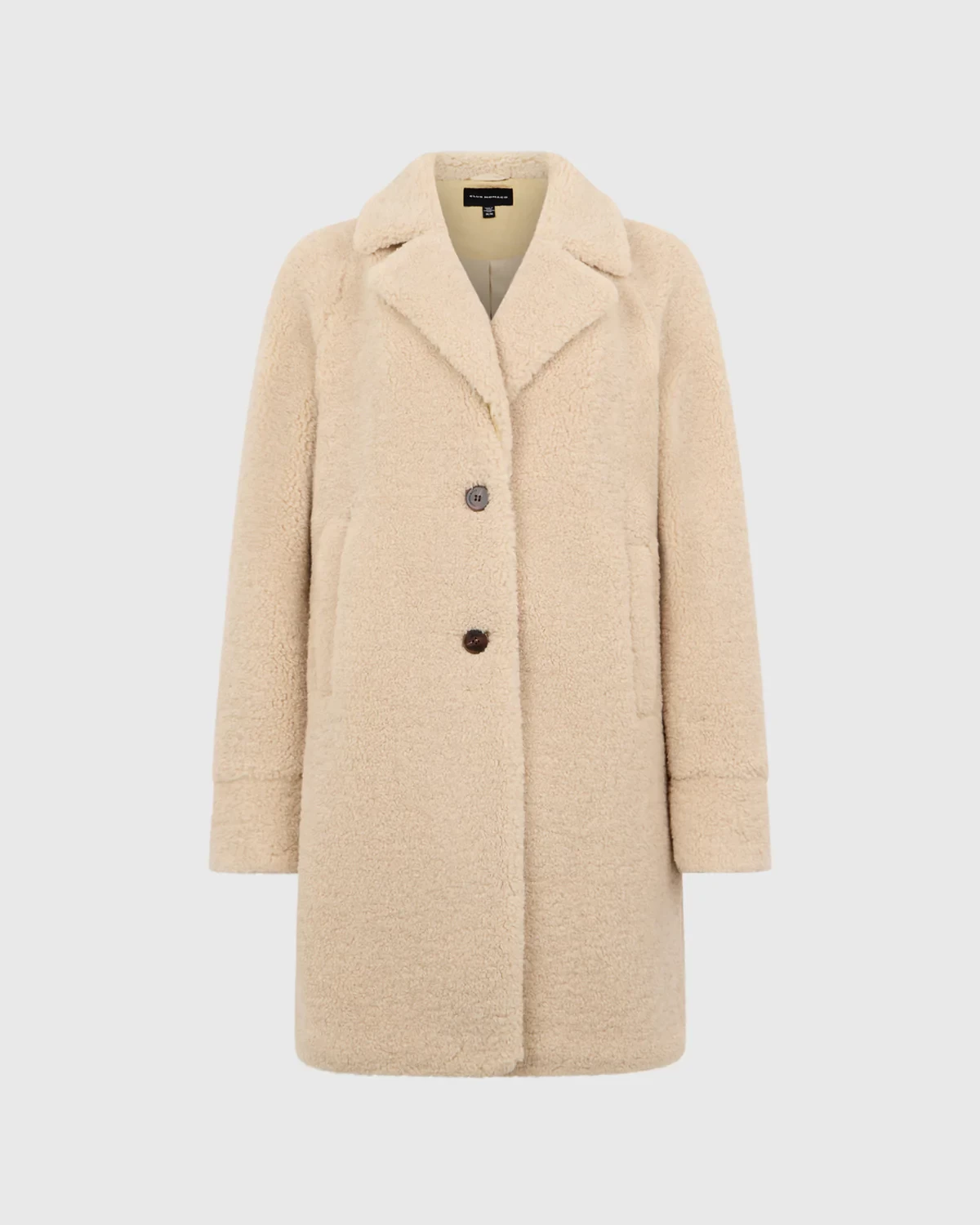 Long Teddy Coat （Size: L）Color : Camel
