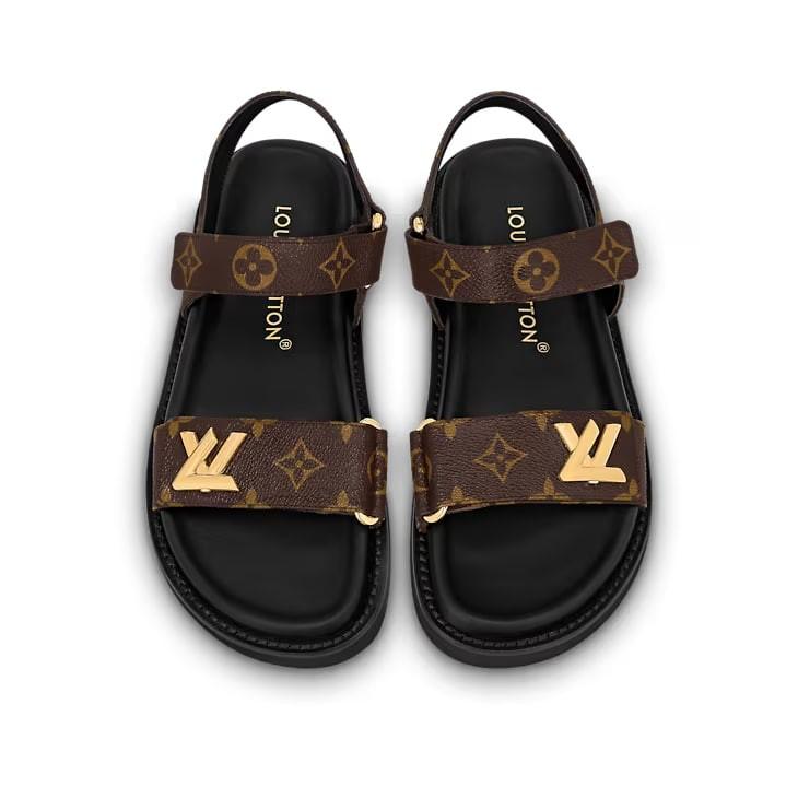 LV Sunset Flat Comfort Sandal