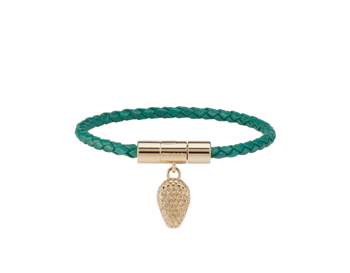 SERPENTI FOREVER LEATHER BRACELET