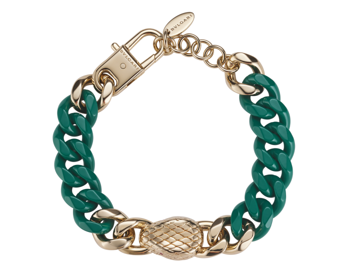 SERPENTI FOREVER MAXI CHAIN POUCH BRACELET