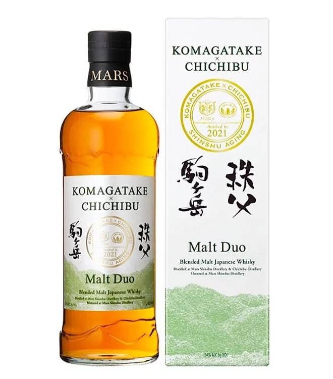 Hombo Mars Komagatake x Chichibu Malt Duo Blended Malt Whisky 700mL