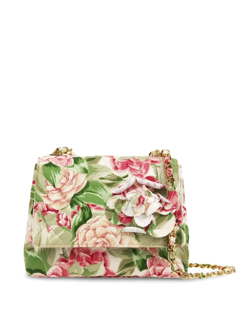 CHANEL Pre-Owned.   Camellia shoulder bag (1998 Collection).