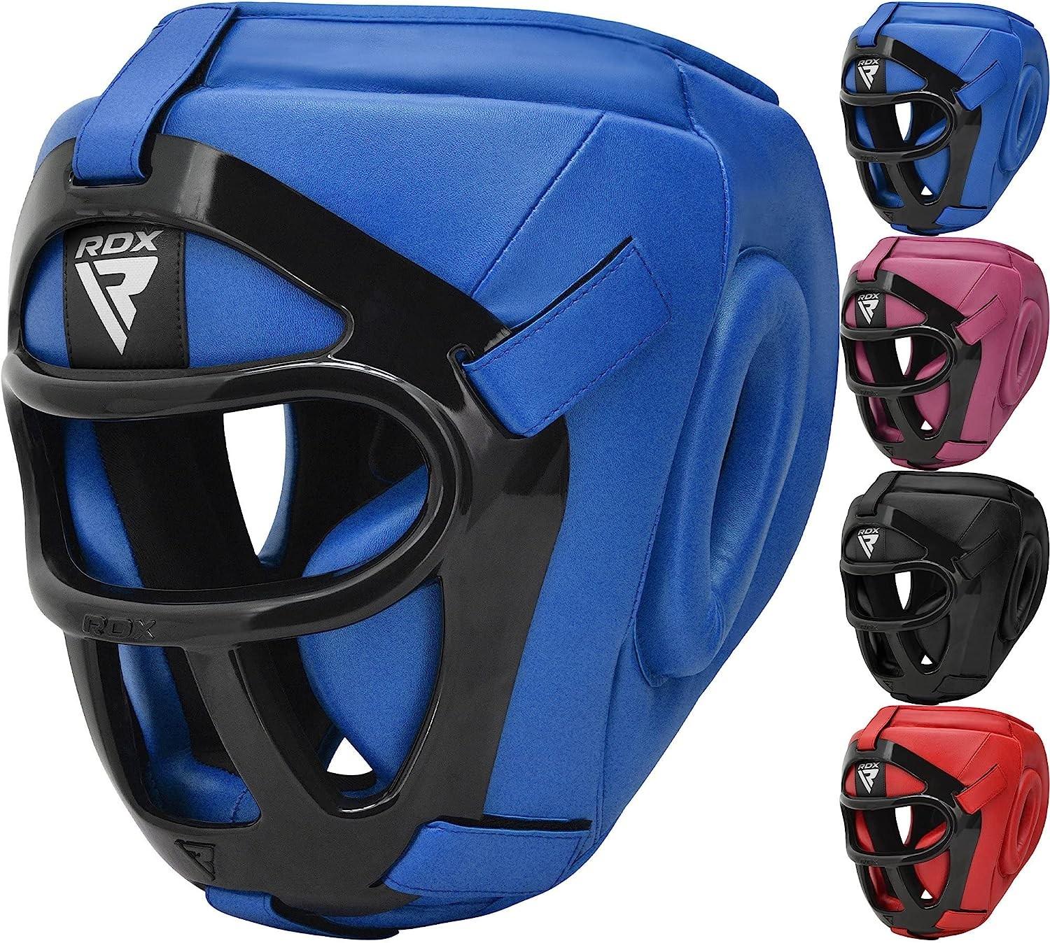 RDX Headguard [UK Sales No. 1 Brand] Headgear Boxing Kickboxing Karate MMA Protector Helmet for Sparring Training Practice Japanese Genuine