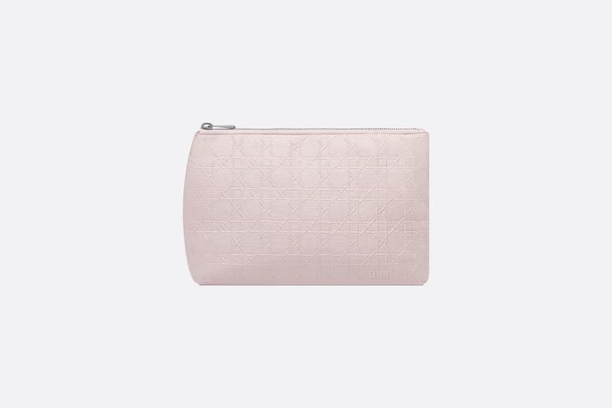 Pull pouch.  Light pink Cannage rattan case cotton canvas.  Numbering: S9910PFCT_M390