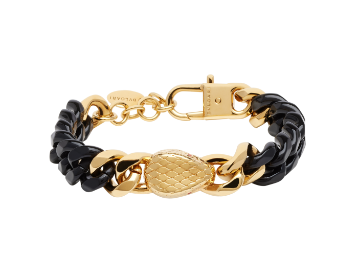 SERPENTI FOREVER MAXI CHAIN POUCH BRACELET