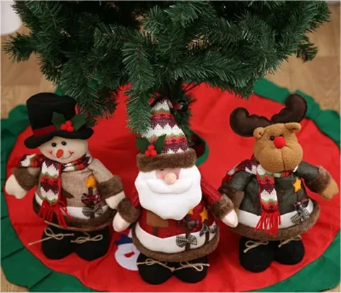 Cute Stylish Window Ornament Decoration Present Party Room Interior Decoration Xmas Gift Store Coffee Shop Cute Christmas Goods