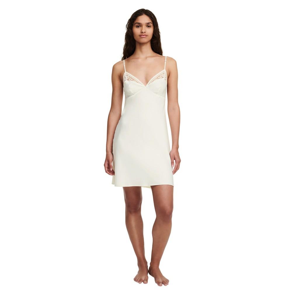 【New Romance】Long petticoat>SL size>Ivory white (16QD_35)【Chantelle】