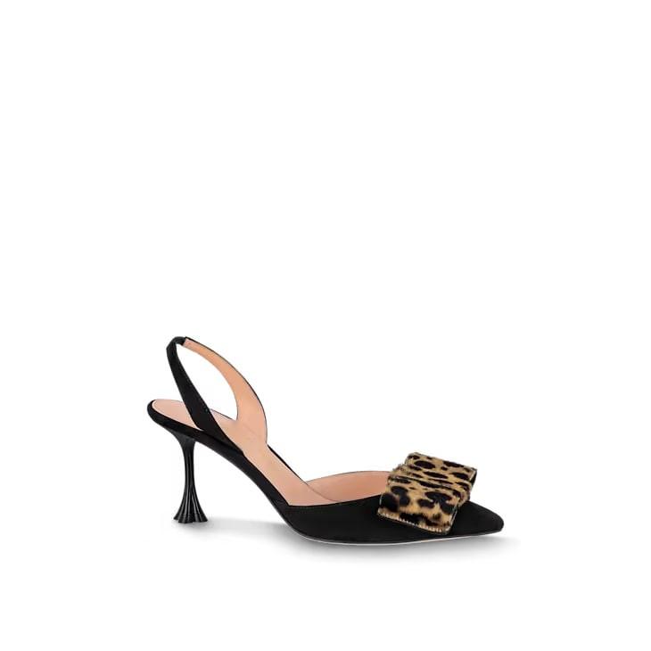 LV Blossom Slingback Pump
