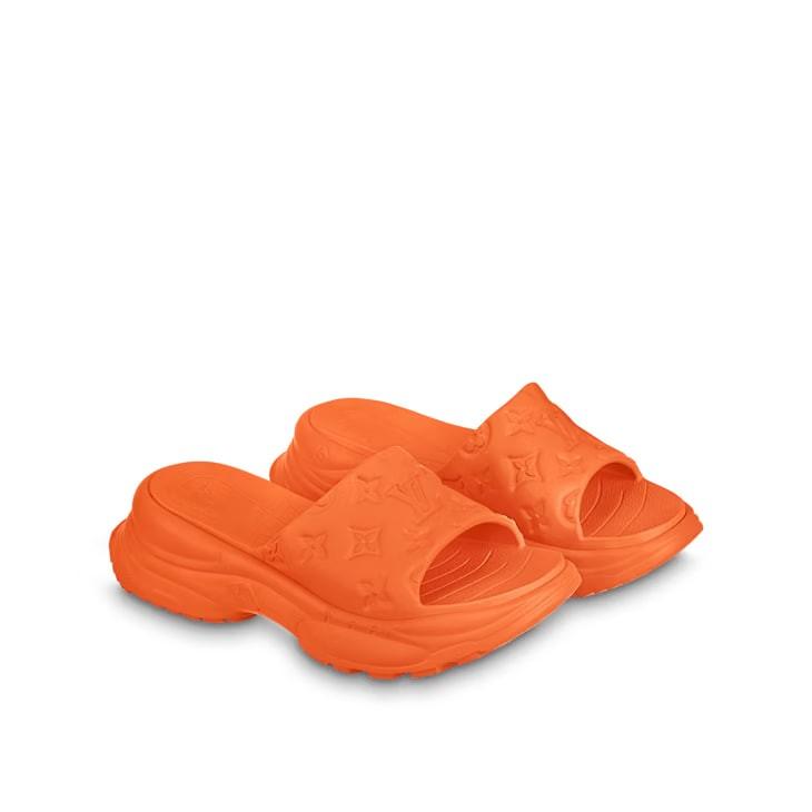 LV Pool 55 Flat Comfort Mule