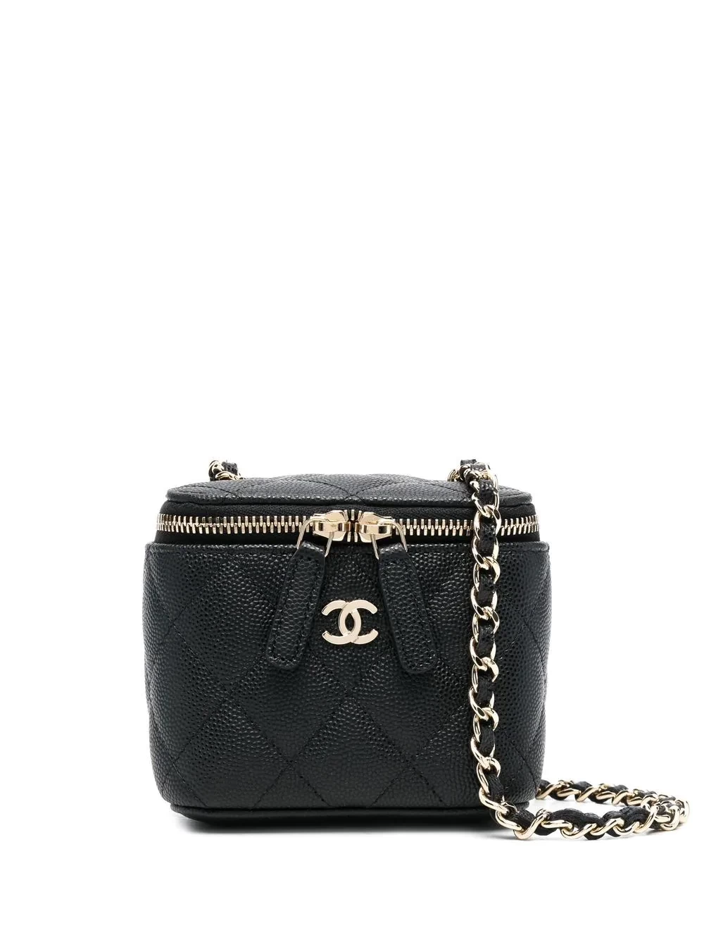 CHANEL Pre-Owned.  Mini strap satchel (2021 collection)