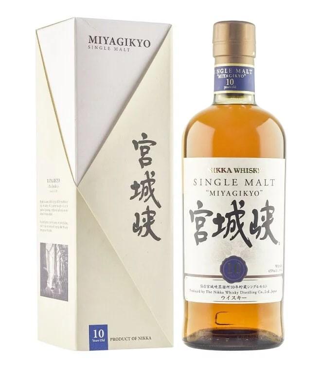 Nikka Miyagikyo 10 Years Single Malt Whisky 700mL