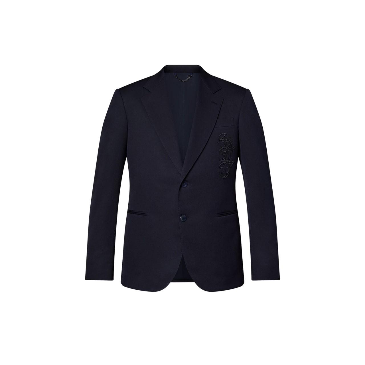 Embroidered Signature Wool Pont Neuf Jacket
